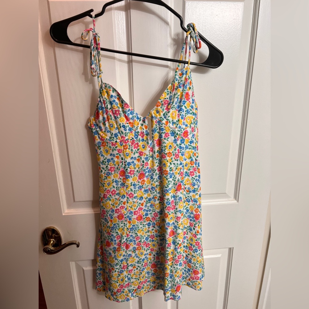 Mini floral dress